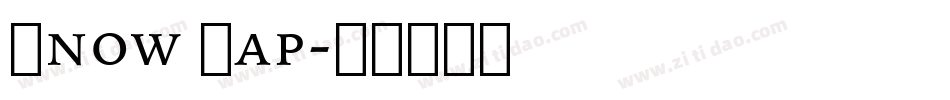 Snow Cap字体转换